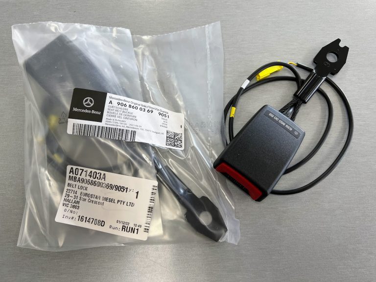 Mercedes SRS Warning Light Module and seatbelt