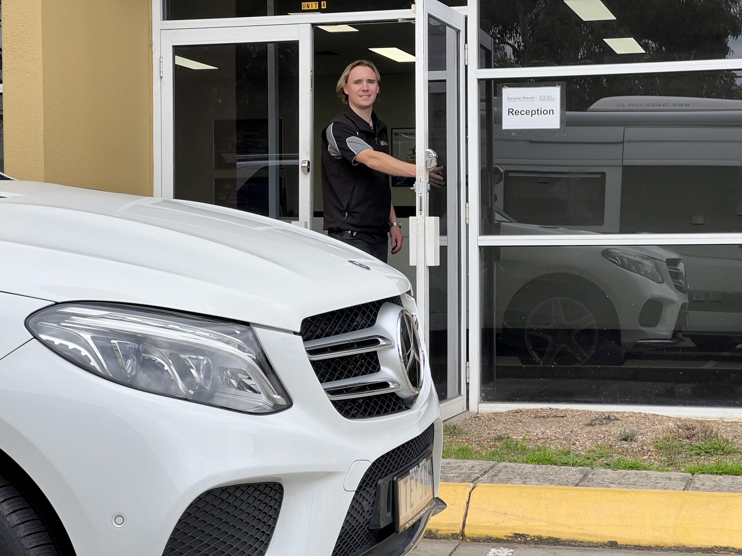 mercedes GLE 350 service and repairs at eurostar diesels