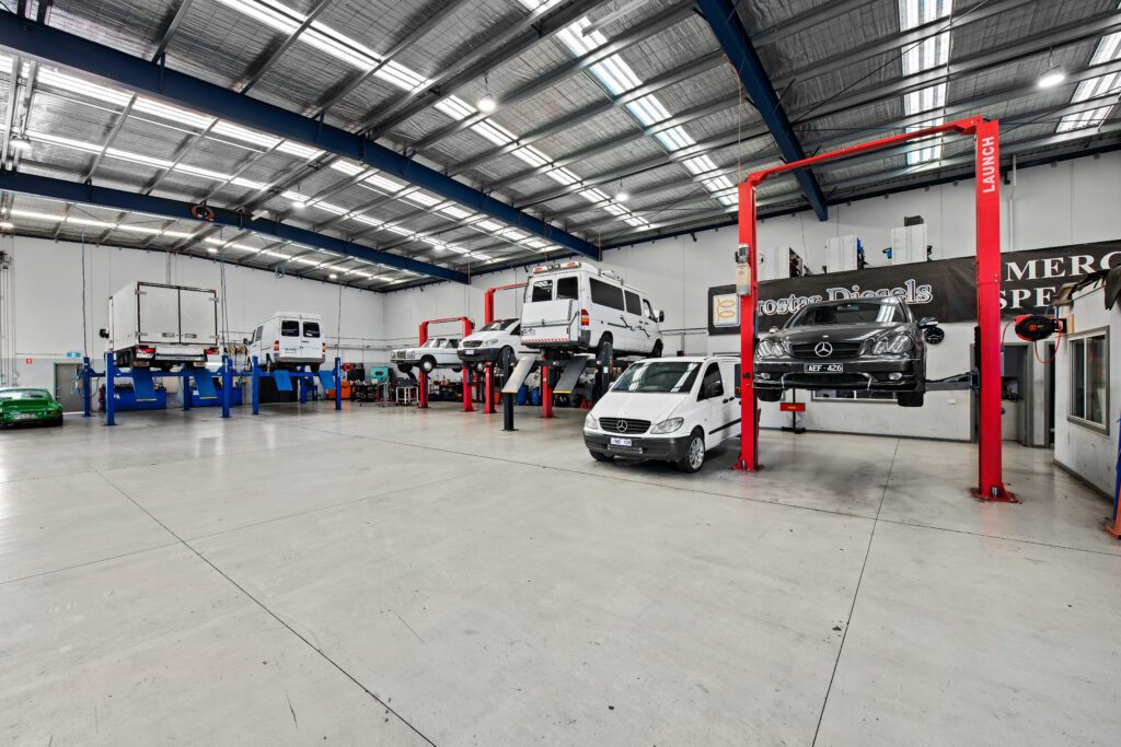 Eurostar diesels hallam inside workshop