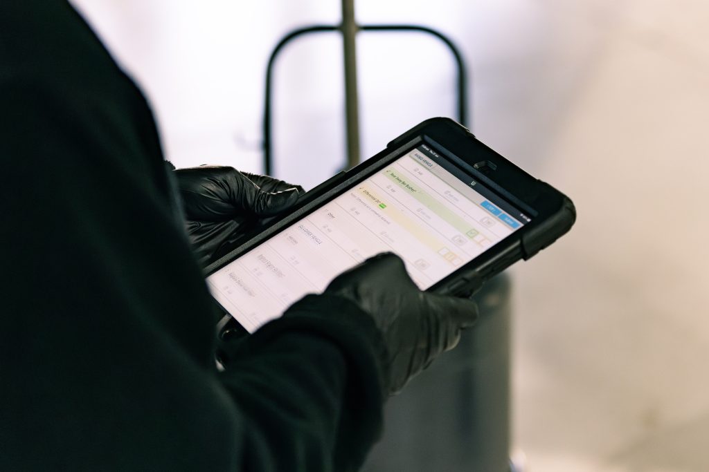 Ipad inspection at eurostar diesels
